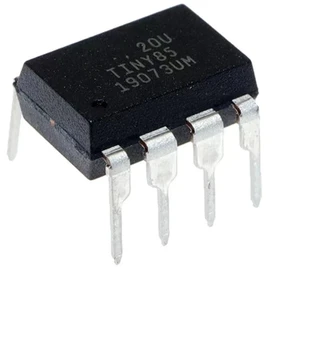 1-10piece ATTINY85-20PU ATTINY85 20PU DIP-8 Chipset MCU de um Único chip micro controlador