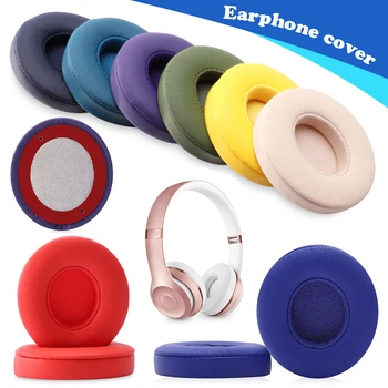 1 Par de Almofadas de Substituição protetores de ouvido Ultra-Esponja macia Almofada Para Beats Solo 3 2 Auscultadores sem Fios Acessórios Quente
