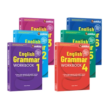 1 versão original em inglês de Cingapura inglês Livro de Gramática para o ensino fundamental apoio pedagógico para as classes de 1 a 6