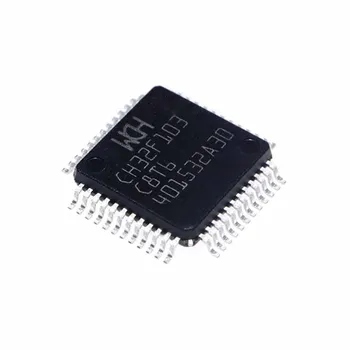 10-50PCS CH32F103C8T6 LQFP-48 Novo e original Circuito Integrado IC Chip CH32F103C8T6