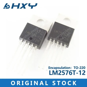 10PCS/LOT LM2576T-12 LM2576-12 TO220-5 regulador de comutação chip