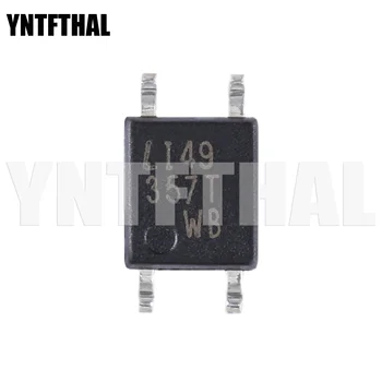 10pcs Novo 100% Testado LTV-357T-B SOP-4 Transistor de Saída Optocouplers
