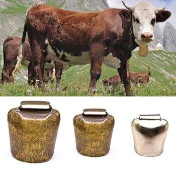 1Pc Pasto de Vaca, Cavalo, Ovelhas Alto Nítido Spread Mais Alto Evitar A Perda de animais de Fazenda Sinos de Metal, os Cães de Gado, Animais de Sino