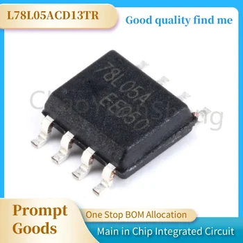 1pcs chip Original L78L05ACD13TR 78L05A SOIC-8 5V Positivo regulador de tensão pacote SOIC8 L78L05ACD