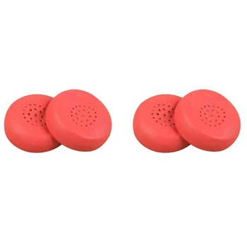 2Pair Almofadas de Ouvido de Espuma Almofada de Couro de Protecção Para Sony WH-CH400 de Fone de ouvido(Vermelho)
