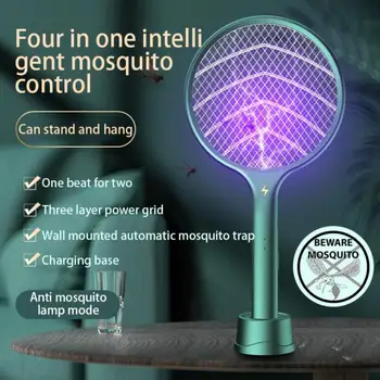 3 In1 Mosquito Mata-Moscas Photocatalyst Mosquito Armadilha Elétrica Do Assassino Do Mosquito Repelente Lâmpada Anti Inseto Bug Zapper Interior Para O Exterior