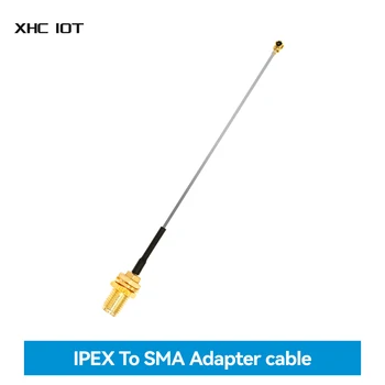 5PCS IPEX para SMA Cabo Adaptador IPEX-3 Geração para SMA Macho com Rosca Interna Buraco XHCIOT XC-IPX3-SK-10/15 RG0.8 Fio