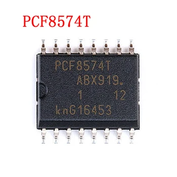 5PCS PCF8574T SOP16 PCF8574 SOP-16 PCF8574AT SOP SMD novo e original IC