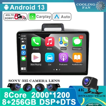 Android 13 auto-Rádio de Navegação GPS Multimídia Vídeo Player Autoradio QLED para Toyota Corolla Axio 2 Fielder 3 E160 2012 - 2021