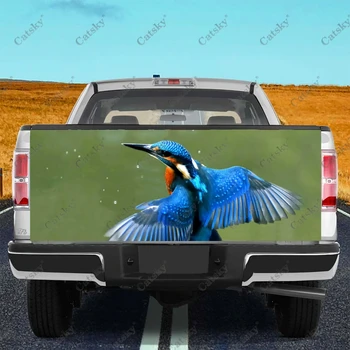 Animal kingfisher adesivos de carros traseiras de caminhão, cauda de modificação de pintura adequado para caminhão dor de embalagem de acessórios decalques