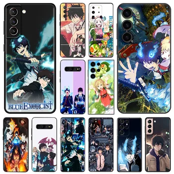 Anime Blue Exorcist Shiemi Silicone Macio Casos de Telefone de Capa para Samsung Galaxy S23 5G S22 S20 S21 Ultra FE S10 Lite E S8 S9 Plus