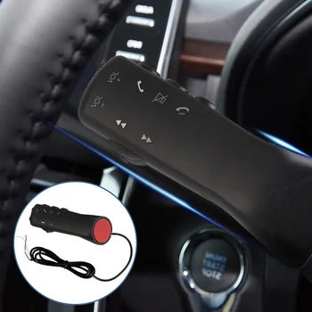 Carro de Controle do Volante Botão de Controle Remoto 7 Chaves para o Rádio do Carro Android DVD GPS de Navegação Multimédia Unidade de Cabeça de Novo Estilo