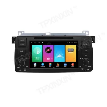 Carro Rádio 8+128GB Android 12 Para BMW E46 Multimídia Vídeo Player de Navegação Estéreo GPS Acessórios Auto Dvd auto-rádio 2Din