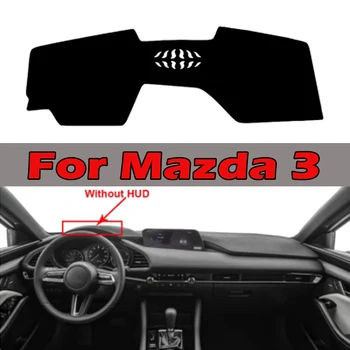 Carro Tampa do Painel de controle Para Mazda 3 Mazda3 2019 2020 Traço Tapete Pad Traço Tampa da Placa do Tapete de protecção do Sol Auto DashMat Anti-UV Carro Stling