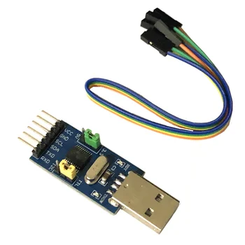 CH341T 2 em 1 módulo de 3,3 V 5V USB para I2C IIC USB UART TTL de um único chip porta serial downloader