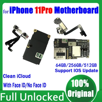 Desbloqueio De Fábrica Da Placa Principal Para O IPhone 11 Pro Placa-Mãe Original Limpar O ICloud Para IPhone 11 Pro Logic Board, Com/Sem FaceID Placa