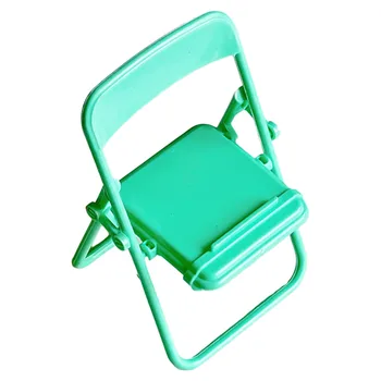 Dobrável Cadeiras Forma Telefone do Suporte Anti-derrapante de Plástico Reutilizável Suportes do Telefone para Tirar Selfies Assistindo a Série de TV DF