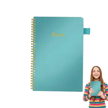 Em branco, Livros De Receitas de Família, Escrever No Caderno em Branco Livro de receitas Encadernados Livro Diário do Dia da Mãe Cozinhar Amante de Dom