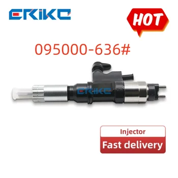 ERIKC 4PCS 095000-636# Peças de Motor Diesel Injector 095000-6360 0950006360 8-97609788-# 8976097882