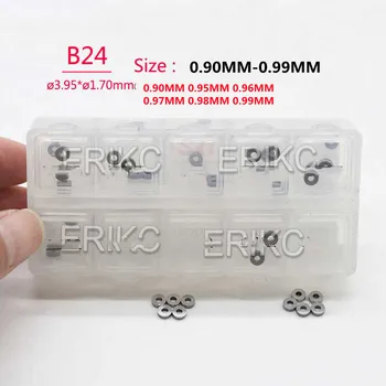 ERIKC B24 180 peças Juntas de 0,90 MM-DE 0,99 MM Diesel Junta de Cobre Arruelas de Espessura de 0,95 MM 0.96 MM de 0,98 0,97 MM MM