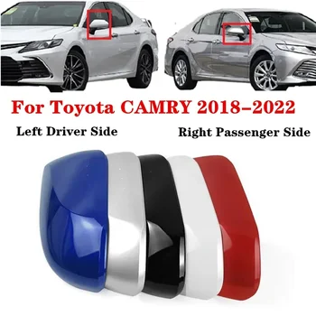 Esquerda Driver De Direito Do Lado Do Passageiro Retrovisor Tampa Moldura De Espelho Shell De Habitação Guarnição Para Toyota Camry 2018-2022