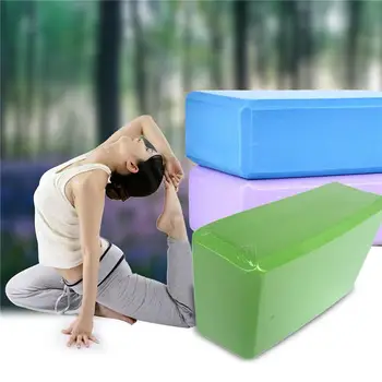EVA Yoga Blocos Não-Deslizamento de Espuma Bloco Yoga Pilates para Esportes de Exercícios de Alongamento, Meditação Ajuda o Corpo que dá forma Acessórios de Fitness
