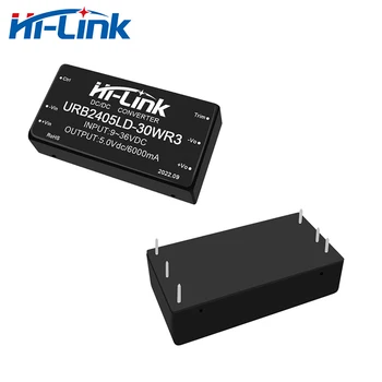 Frete grátis Hi-Link 5pcs URB2405LD-30WR3 30W 24V 5V 6A DC DC Conversor de 91% de Eficiência da Fonte de Alimentação do Módulo de Eletrônica Inteligente