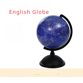Inglês de alta definição roxo constelação globo estudo decoração da mesa de atacado de presentes para o ensino primário e secundário