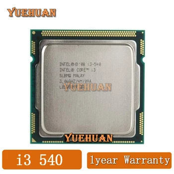 intel Core i3 540 i3-540 Processador de 3.06 GHz, 4 MB de Cache LGA1156 área de Trabalho do CPU