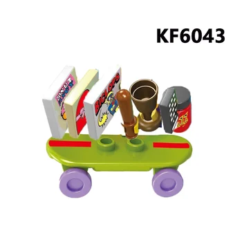 KF6039 Família Popular Personagem da Série de Blocos de Construção de Bonecos de Mini Ação Brinquedo Figuras Montagem de Brinquedos