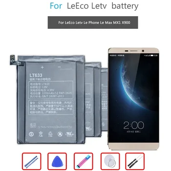 LT633 Bateria Móvel Para LeEco Letv Telefone Le Max MX1 X900 3400mAh