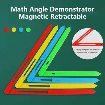 Magnético De Matemática Ângulo De Demonstrador De Rotação De 360 Graus De Plástico Atividade Ângulo De Demonstrar Modelo Retrátil