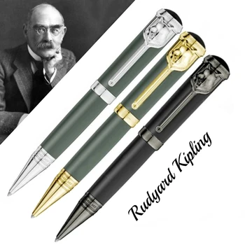 MB Limitada Escritores Edição de Rudyard Kipling Caneta Esferográfica Requintado Relevos Office Escrever Rollerball Canetas Com Número de Série