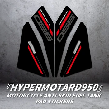 Para a DUCATI HYPERMOTARD950 Acessórios da Motocicleta Tanque de Gás Decoração Montar 3M Adesivos Do Tanque de Combustível de Proteção Kits de Adesivos