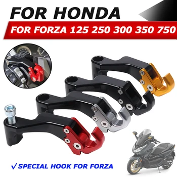 Para a HONDA, Forza125 Forza250 Forza 750 NSS 350 125 250 300 Acessórios da Motocicleta Saco de Bagagem de Gancho Garras Cabide Capacete de Aderência de Peças