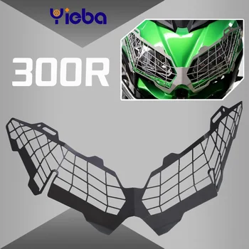 Para a Kawasaki Ninja 300 R 2013 2014 2015 2016 2017 Moto NINJA ninja 300 r r Farol Grade Capa Protetor NINJA300R