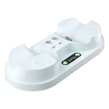 Para o PS VR2 Controlador de Carregamento Dock com Luz RGB Carregador Estação Stand Prevenção de quedas para PS5 VR2 VR Óculos Acessórios
