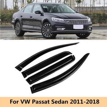 Para VW Passat Sedan 2011 2012 2013 2014 2015 2016 2017 2018 Janela Lateral da Viseira Defletor de pára-brisa para o Guarda Chuva Protetor Abrigo
