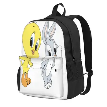 Pássaro de Tweety Homens Mochila Impermeável Leve Saco de Viagem de Grande Capacidade Backpack do Laptop Saco de Negócios Saco de Escola