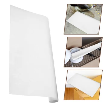 Rolo de Material do Abajur Branco Tecido de Linho Folha de Pré-Corte, Comprimento 120 cm*50 cm de Diy Candeeiro de Mesa Candeeiro de Chão
