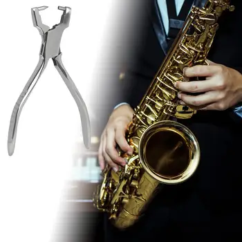 Saxofone Alto Agulha Primavera Alicate de Instalação e Remoção do Alicate para Clarinete, Sax