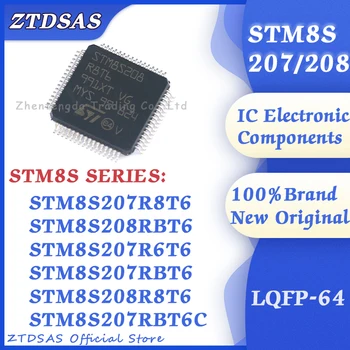 STM8S207R8T6 STM8S208RBT6 STM8S207R6T6 STM8S207RBT6 STM8S208R8T6 STM8S207RBT6C STM8S207 STM8S208 STM8S STM8 IC Chip MCU LQFP-64