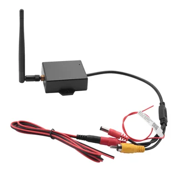 Transmissor wi-fi Módulo de Backup de AV de Câmera de Vídeo de Visualização Traseira Kits Preto