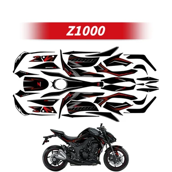 Utilizado Para a KAWASAKI Z1000 Moto Carenagem Adesivos Kits de Acessórios de Moto Pintar Partes da Área de Decoração Montar Decalques