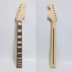 Yinfente braço da Guitarra Maple 22fret de 25,5 polegadas Block Inlay em Rosewood com a Volta da Tira de Parafuso no Calcanhar Inacabado Projeto de DIY