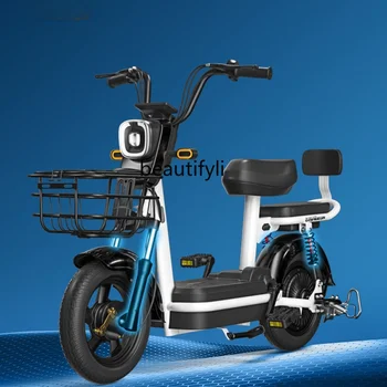yj Carro Elétrico Adulto Pequeno Bateria de Lítio de Homens e Mulheres Scooter Bateria de Bicicleta, Motocicleta Elétrica