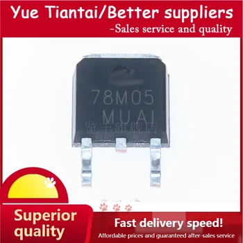 (YTT)10PCS CJ78M05 nova marca original SMD SOT252 5V de três terminais estabilizado transistor 78M05