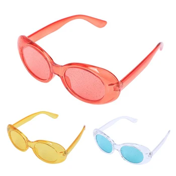 Óculos De Sol Das Mulheres Do Vintage Oval Óculos De Glitter Lentes De Óculos Para Os Homens De Doces Óculos De Sol S8013